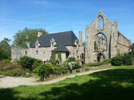 L'abbaye de Beauport, juste avant Paimpol.