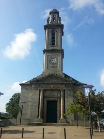 L'église St Martin de Morlaix.