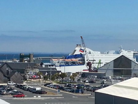 L'embarcadère de Roscoff.