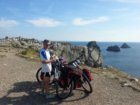 La pointe de Pen Hir et les tas de Pois.