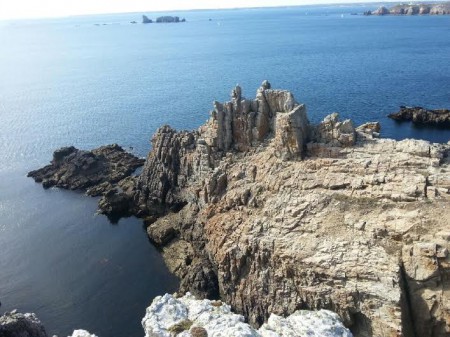 Paysage maritime de la pointe de Pen Hir.