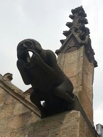 Une gargouille de l'église.