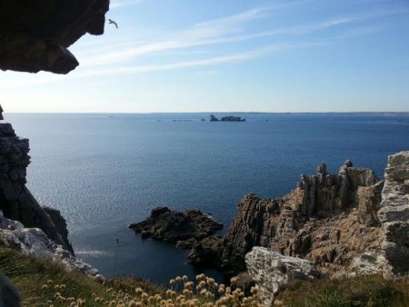 Paysage maritime de la pointe de Pen Hir.