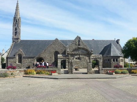 L'église de Telgruc sur Mer.