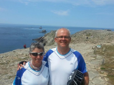 A la pointe du Raz.