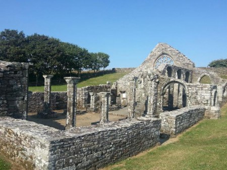 La chapelle de Languidou construite au XVII ème siècle.