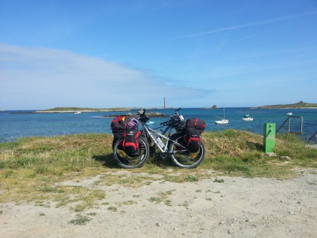 Le phare de l'ile Vierge.