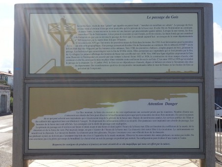 Explications sur le Gois.